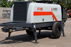 FangyuanHBTS60-13-90Electric motor concrete tractor pump