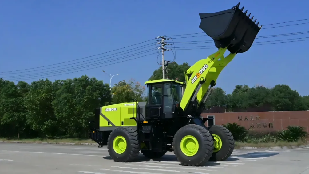 Six reasons to choose JINGONG New Energy JGM858E electric loader